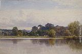 Harry Sutton Palmer By a River painting
